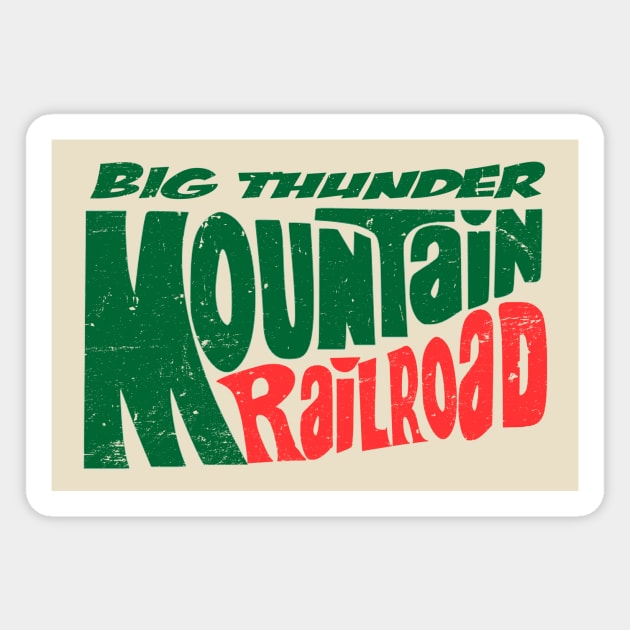 Big Thunder Mountain Dew Magnet by Bt519